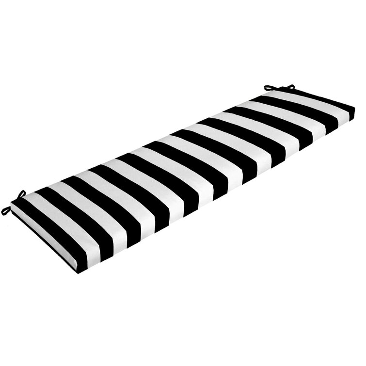 Black and white discount outdoor seat cushions